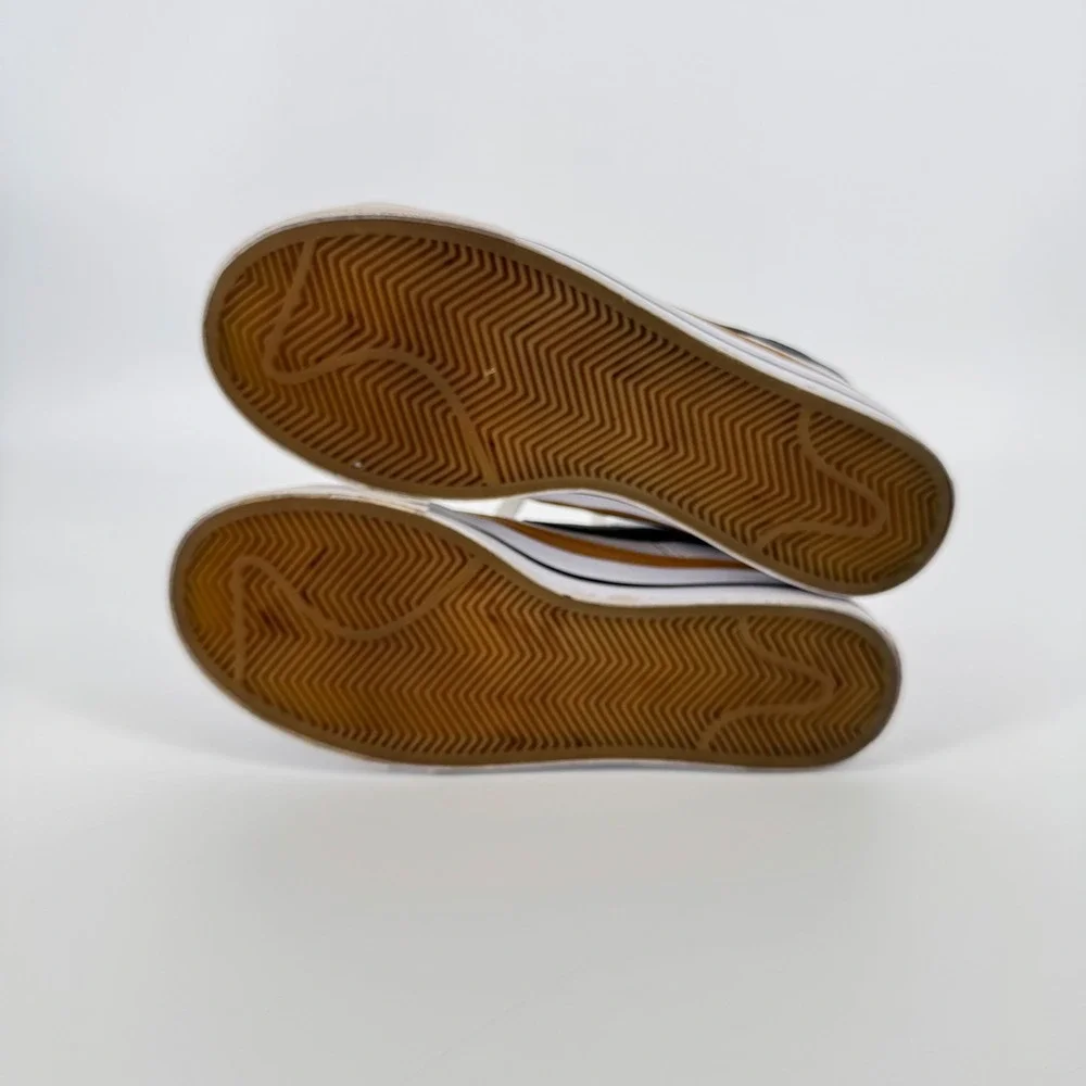Nike Court Royale 2 Low CU4149-102‎ White Black Gum Women's Size 6 Leather Shoes